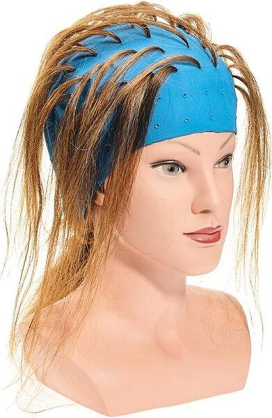 Efalock Professional - Rubber Kleurmuts - Zwart - Scheurvast - Herbruikbaar