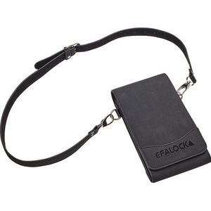 Efalock - Premium Schaar Zakje - Zwart/Rood - Kappersaccessoire