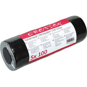 Efalock - Nekkraag - Zwart - 5 Rollen - Extra Rekbaar - Goede Hechting