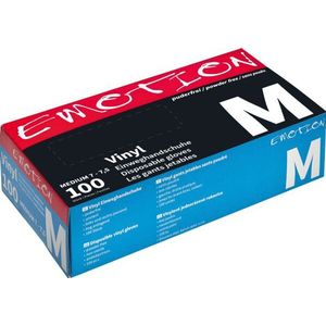 Efalock Professional - Emotion Vinyl Handschoenen - Wegwerpbaar - 100 Stk.