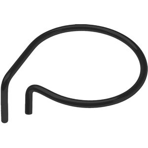 Efalock - Piccolo - Haardroger Houder - Zwart - Ø 9 cm - Verchroomd of Gepoedercoat Metaal