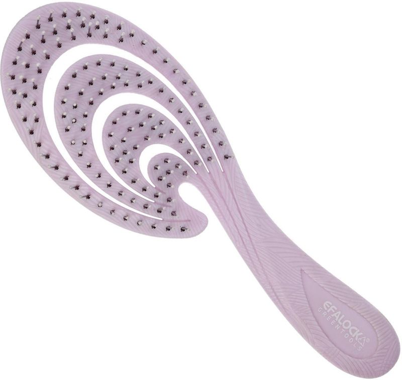 Efalock - Ontwarborstel - Rosegreen - Hittebestendig - Flexibele Borstelkop