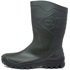 Dunlop Protective Footwear Dee rubberlaarzen voor volwassenen, uniseks, groen (groen/zwart), 38 EU