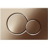 Geberit - Sigma01 - Bedieningsplaat - Edelmessing - 2-toets Spoeling