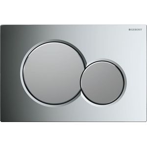 Geberit 115.770.KA.5 bedieningsplaat Sigma01, kunststof, chroom glanzend/mat