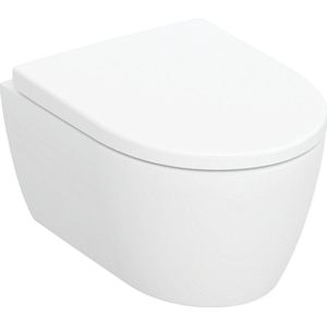 Geberit - Icon - Wandcloset - Wit Mat - Compact - Rimless - Softclose