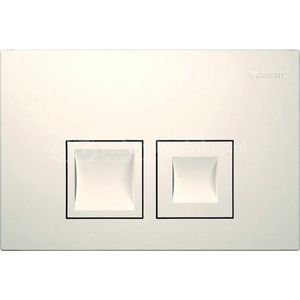 Geberit Betteieningsplaat Delta35 voor duospoeling, 115.135.11.5