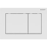 Drukplaat Geberit Omega 30 - Wit - Kunststof - 2-toets Spoeling