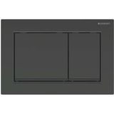 Geberit - Omega 30 - Drukplaat - Zwart - Kunststof