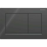 Geberit - Omega 30 - Drukplaat - Zwart - Kunststof