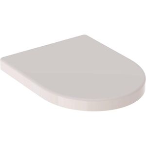 Geberit 300 Basic Closetzitting met Deksel met Softclose T.b.v. Wandcloset Rimfree Wit S8H51204000G