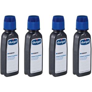 Geberit - Aquaclean Ontkalkingsmiddel - Set van 4 - Flacon 125 ml