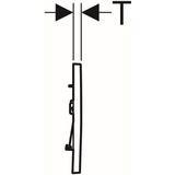Geberit - Sigma 20 - Bedieningsplaat - Mat Zwart - DualFlush