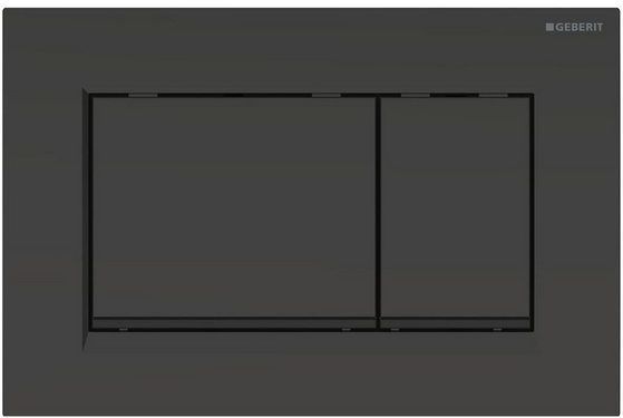 Geberit - Sigma 20 - Bedieningsplaat - Mat Zwart - DualFlush