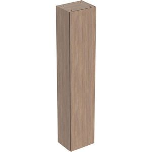 Geberit iCon badkamerkast 36x180x29.1cm 1 deur met softclose Spaanplaat Eiken 502316JH1