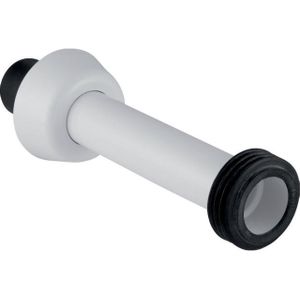 Geberit Set Spülbogenverlängerung mit Rosette Außendurchmesser 45mm, weiß-alpin