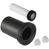 Geberit - Aansluitgarnituur - PE - 185mm - Afvoer 90mm - Toevoer 45mm