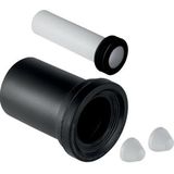 Geberit - Aansluitgarnituur - PE - 185mm - Afvoer 90mm - Toevoer 45mm