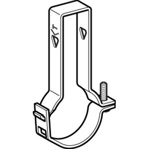 Geberit - Pluvia Rohrschelle verstellbar dn 56