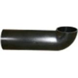 Geberit PE Bogen 90° mit langem Schenkel und kleinem Radius,  DN 90, 366.876.16.1