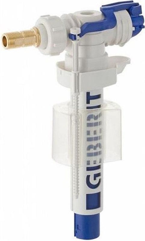 Geberit - Unifill Vlotterkraan - Universeel - Messing - Wateraansluiting Zijkant