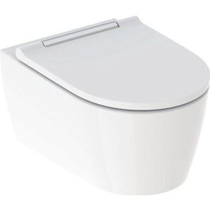 Geberit One Wcl Diepspoel Turboflush Met Closetzitting Tect/Chroom