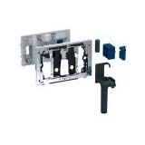 Geberit Sigma toiletblokhouder voor UP320 - voor DuoFresh sticks - glansverchroomd