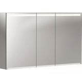 Geberit Option spiegelkast met verlichting 3 deuren 120x70x15cm 500207001