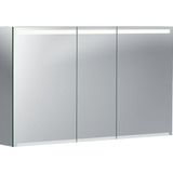 Geberit Option spiegelkast met verlichting 3 deuren 120x70x15cm 500207001