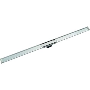 Geberit 154.450.KS. 1 douche-afvoergoot 20: L30, 90 cm, gepolijst/geborsteld