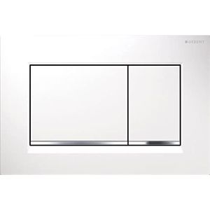 Geberit Sigma 30 bedieningspaneel - wit