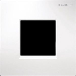 Geberit Type 30 urinoir bedieningsplaat met netvoeding wit chroom wit