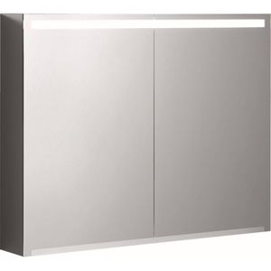 Geberit Option spiegelkast 2 dubbelzijdige spiegeldeuren met led verlichting 90x70x15cm 500583001