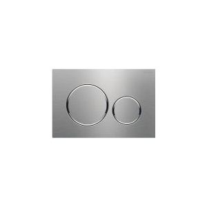 Geberit - Betätigungsplatte Sigma 20 für 2-Mengen-Spülung edelstahl poliert/gebürstet 115882SN1