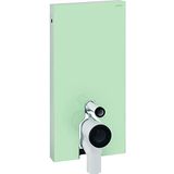 Geberit - Monolith module - Glas - Mint - 101 cm - Wateraansluiting zijkant
