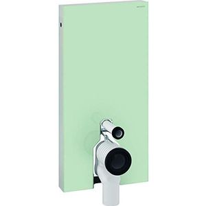 Geberit - Monolith module - Glas - Mint - 101 cm - Wateraansluiting zijkant