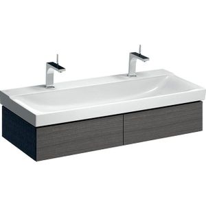 Geberit Xeno2 wastafelonderkast 2 lades 117,4x46,2cm scultura grijs 500517431