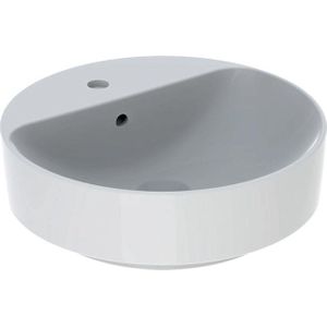 Geberit Variform opzetwastafel rond 45cm met overloop wit 500.769.01.2