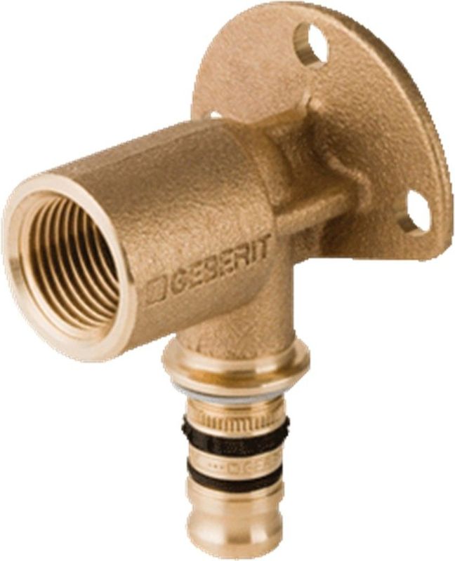 Mepla Anschlusswinkel 601289005 ø 16mmxRp 1/2x36mm, Rotguss, 90Grad - Geberit