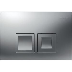 Sanifun Geberit Delta-50  Drukplaat  Mat-chroom.