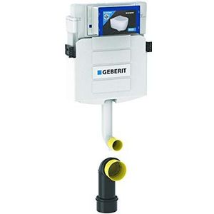 Geberit Sigma UP-spoelbak (12 cm, 1 hoeveelheid, 2 hoeveelheden/spoelstop-spoeling, voor bediening aan de voorkant, spoelboog gelast) 109301005