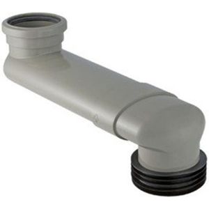 Geberit - Sprongbocht - Verstelbaar - Kunststof - 90/110mm
