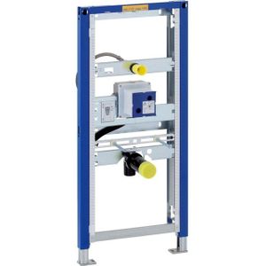 Geberit Duofix - Montageelement für Pissoir, 112-130 cm, universal, verdeckte Bedienung des Pissoirs 111.689.00.1