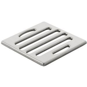 Putrooster geberit design voor vloerput douche vierkant 9.1x9.1 cm rvs