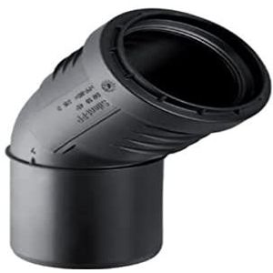 Geberit - Silent pp Bogen 390422141 dn 90, 45°, schalloptimiert
