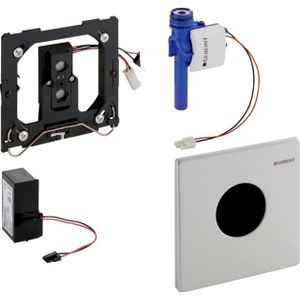Geberit HyTronic urinoir stuursysteem infrarood 230V met bedieningsplaat Mambo RVS 116.023.fw.1