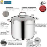 Soeppan RVS, 8 L - Kelas-sFlavoria