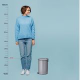 Kela - Mats - Pedaalemmer - Licht Grijs - Inhoud 12 L