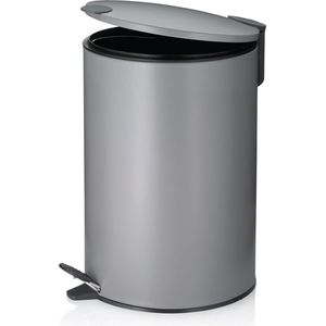 Kela - Mats - Pedaalemmer - Licht Grijs - Inhoud 12 L