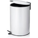 Kela - Mats - Afvalemmer - Wit - 12 L